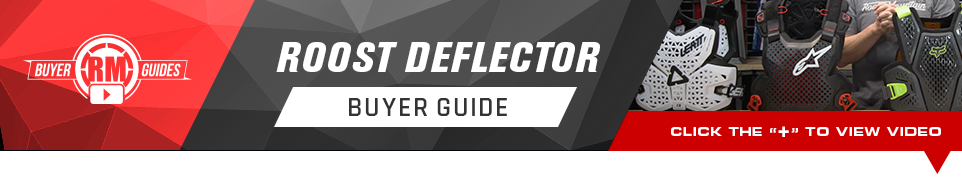 RM Buyer Guides, Roost Deflector Buyer Guide, click below to view video